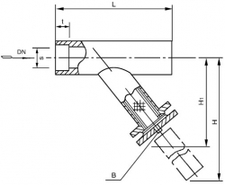 上海SRYⅣ承插焊連接Y型過(guò)濾器 PN10.0MPa