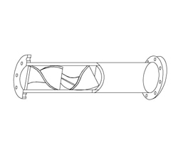 麗江LSK型漿氯靜態混合器